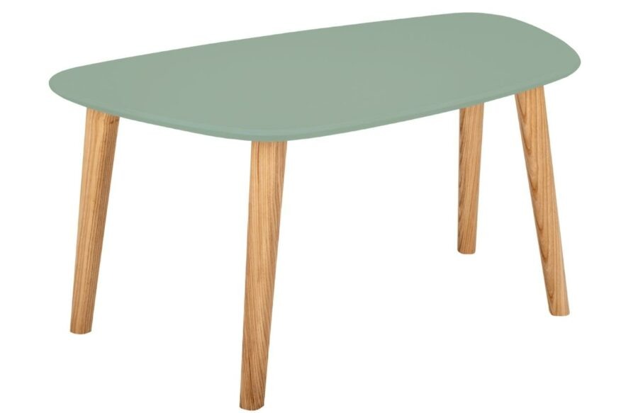 Zelený lakovaný konferenční stolek RAGABA ENDOCARP