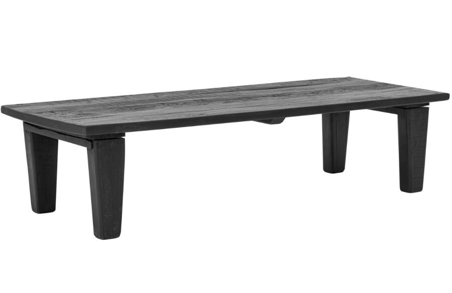 Černý dřevěný konferenční stolek Bloomingville Riber