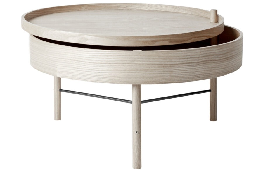 Audo CPH Bíle bělený dubový konferenční stolek