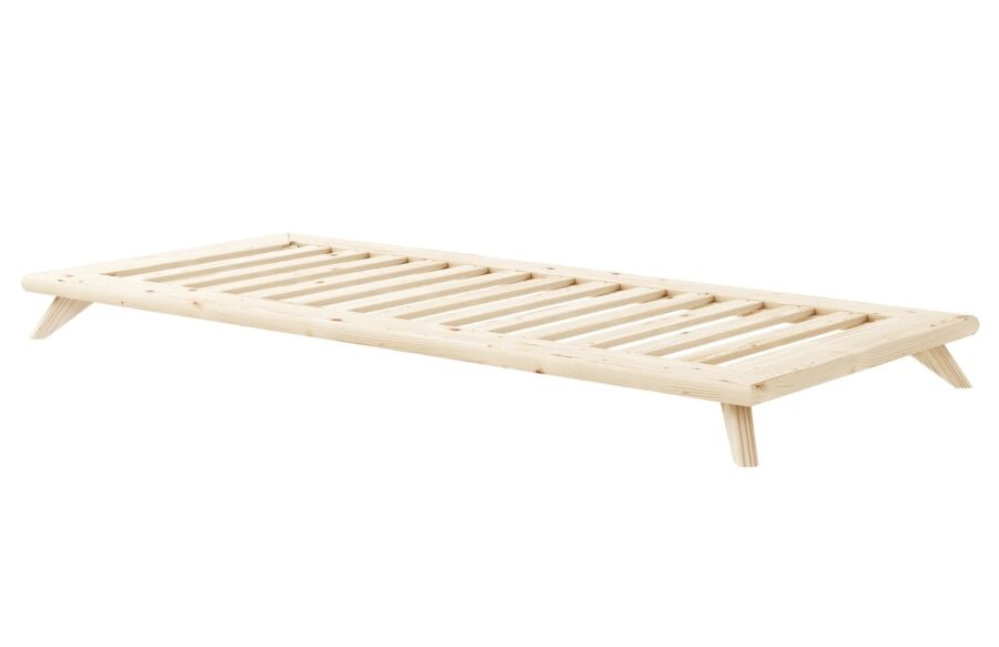 Dřevěná jednolůžková postel Karup Design Senza