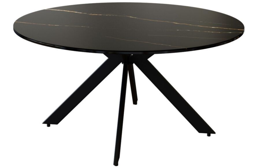 Černý keramický konferenční stolek Miotto