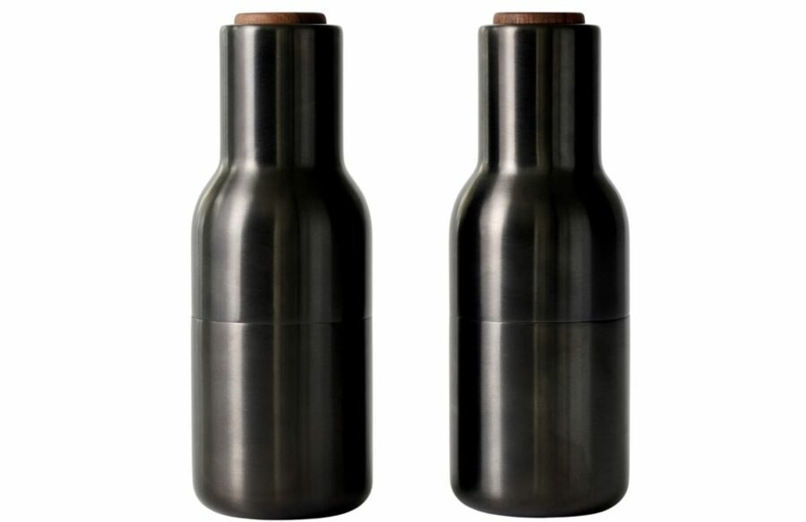 Audo CPH Set dvou bronzově černých kovových mlýnků na