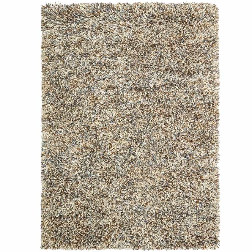 Hnědý vlněný koberec Kave Home Maddi