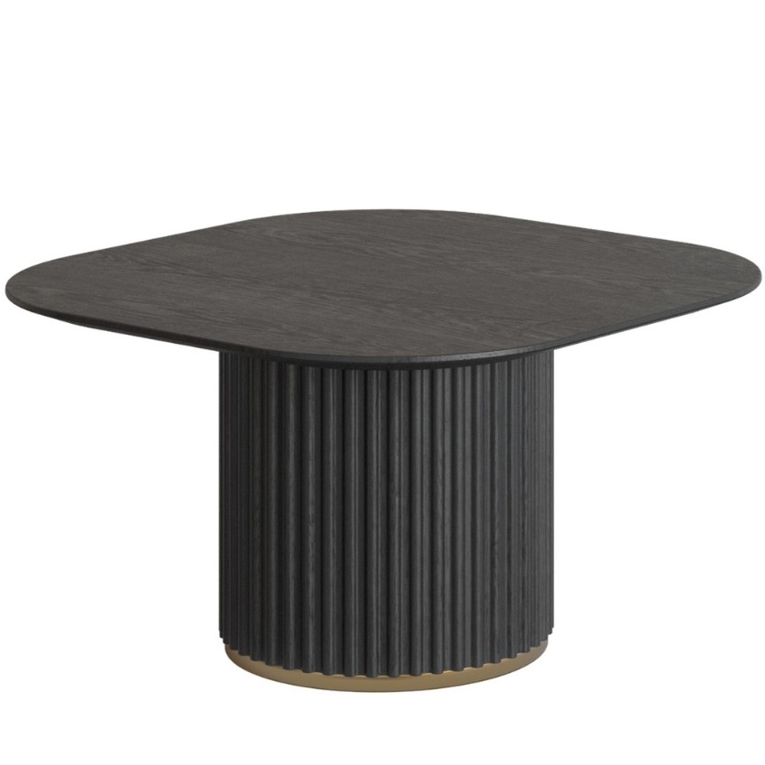 Černý dubový odkládací stolek Miotto Fusano