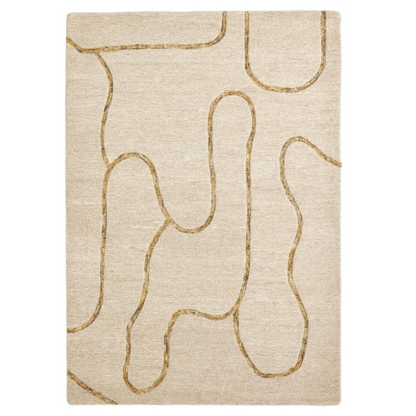 Béžový koberec Kave Home Magin 160