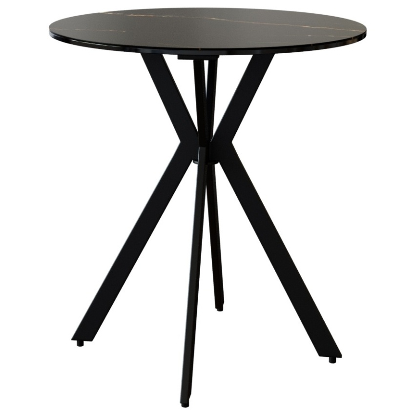Černý keramický odkládací stolek Miotto