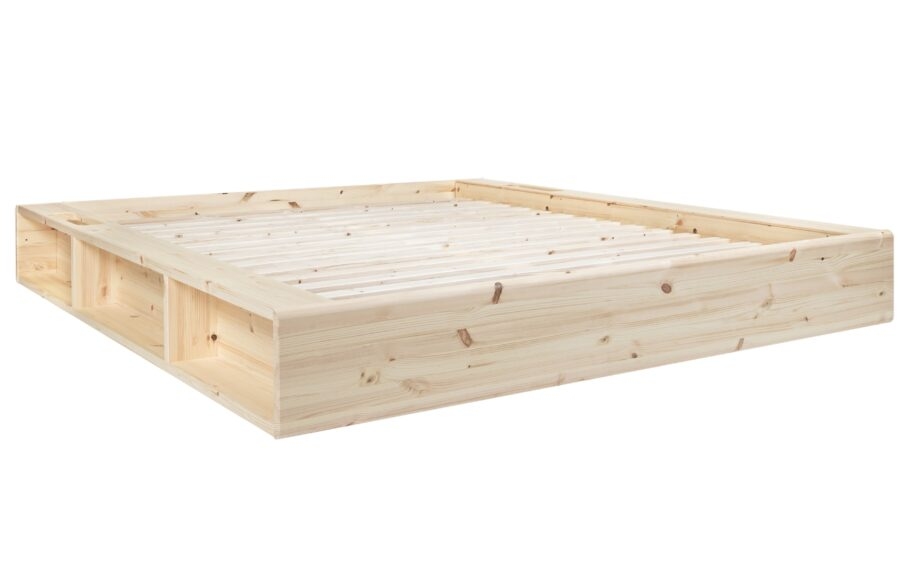 Dřevěná dvoulůžková postel Karup Design Ziggy