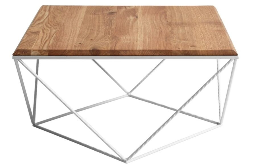 Nordic Design Dubový konferenční stolek Deryl 80 x